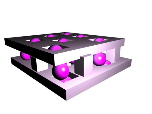 Кристаллическая решетка литий-марганцевого электрода